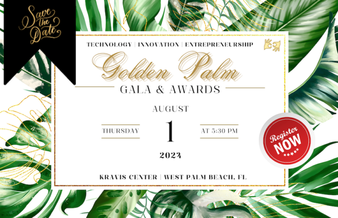 Golden Palm Gala & Awards 2024 | South Florida Tech Hub